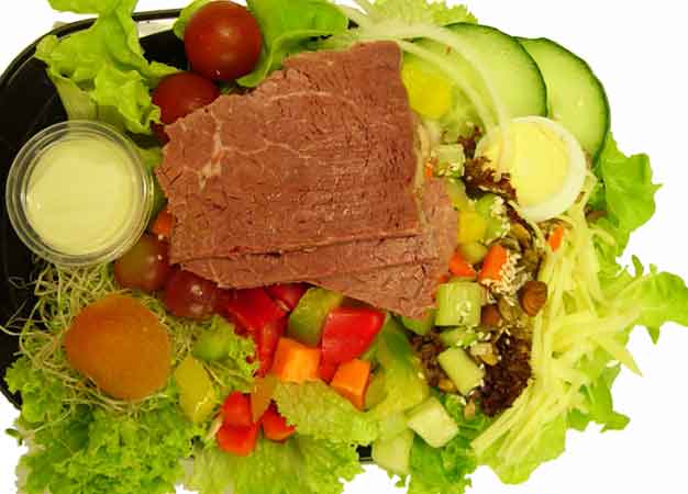 Silverside salad